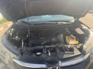 how often engine air filter change honda crv