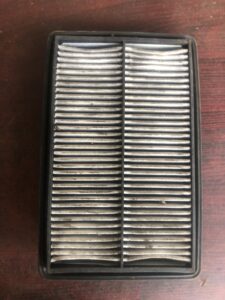 how often engine air filter change honda crv 