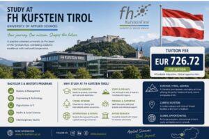 how to study at the university of applied sciences FH Kifstein Tirol