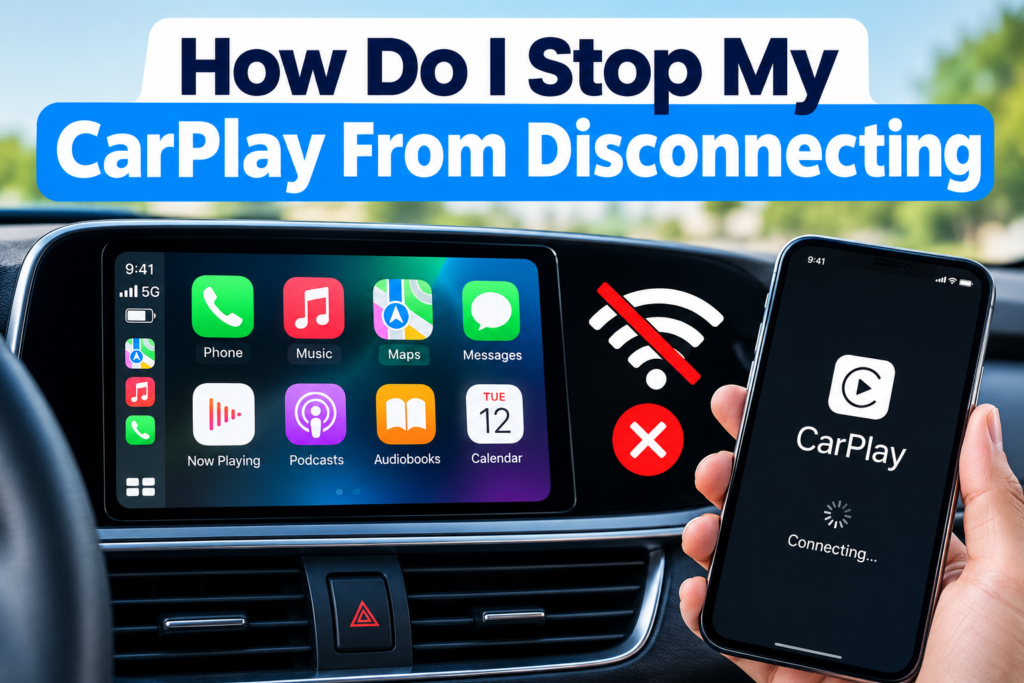 Why does my CarPlay keep disconnecting