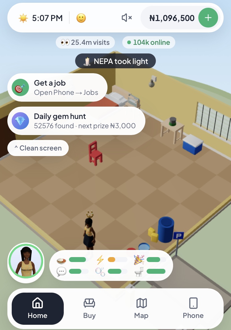 Lagos life game